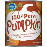 slide 1 of 1, Kroger 100% Pure Pumpkin, 15 oz