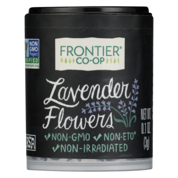 slide 1 of 1, Frontier Coop Frontier Lavender Flowers Mini Bottle, per lb