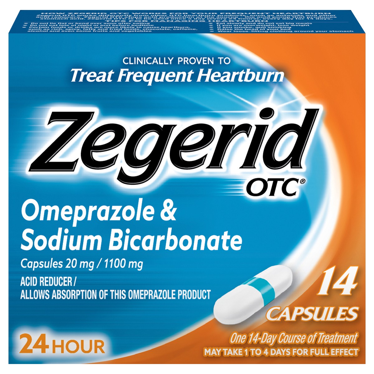 slide 1 of 8, Zegerid OTC 14 CT, 14 ct