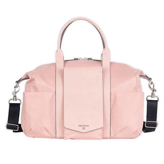 slide 1 of 8, TWELVElittle Peek-A-Boo Diaper Satchel - Blush, 1 ct