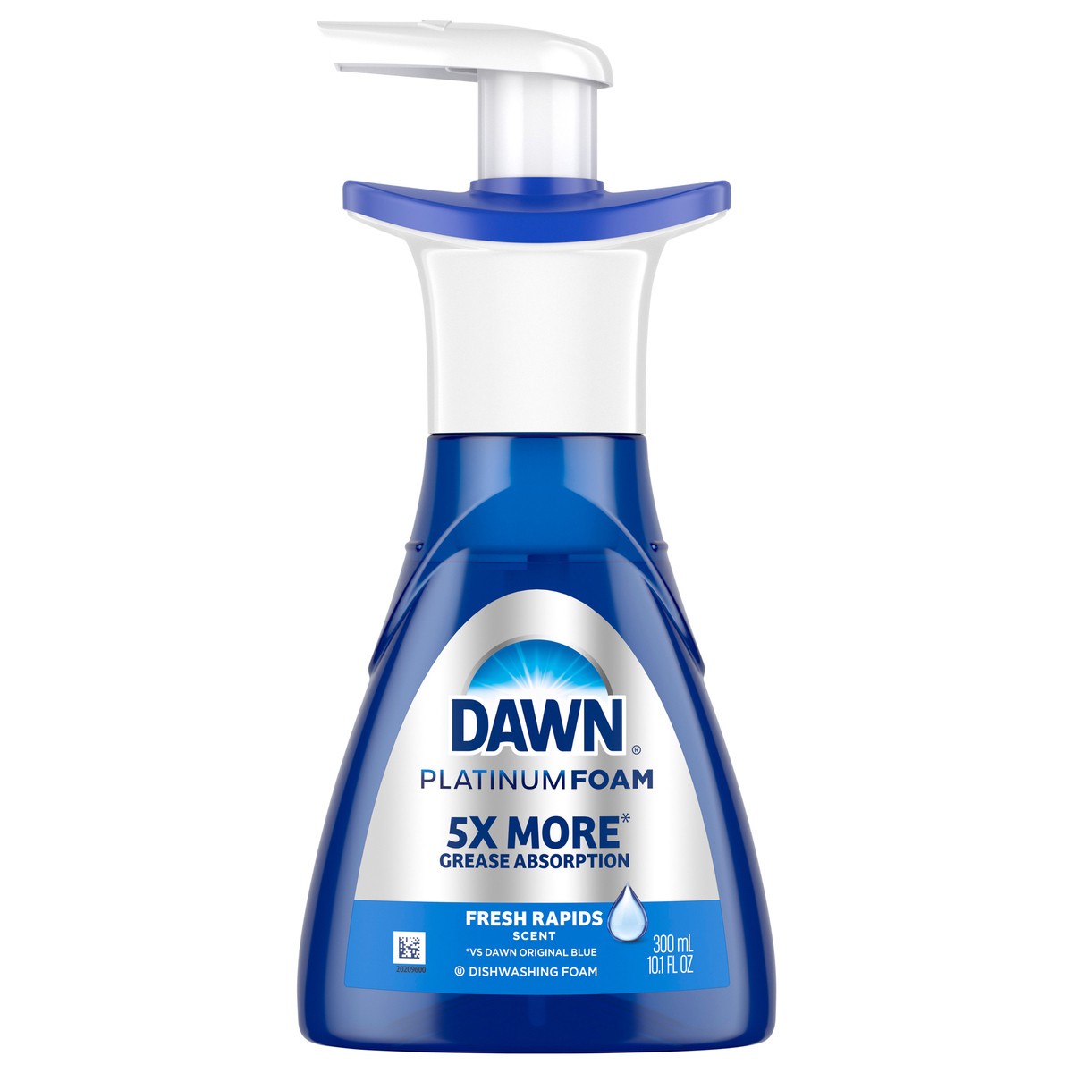 slide 1 of 7, Dawn Direct Foam Dish Soap, Dishwashing Liquid, Fresh Rapids, 10.1 Fl Oz, 1 ct