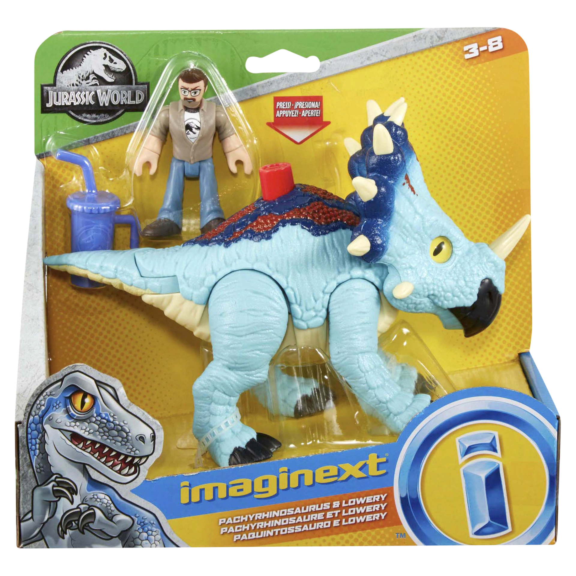 slide 3 of 21, Imaginext Jurassic World Feature Dino Assorted, 1 ct