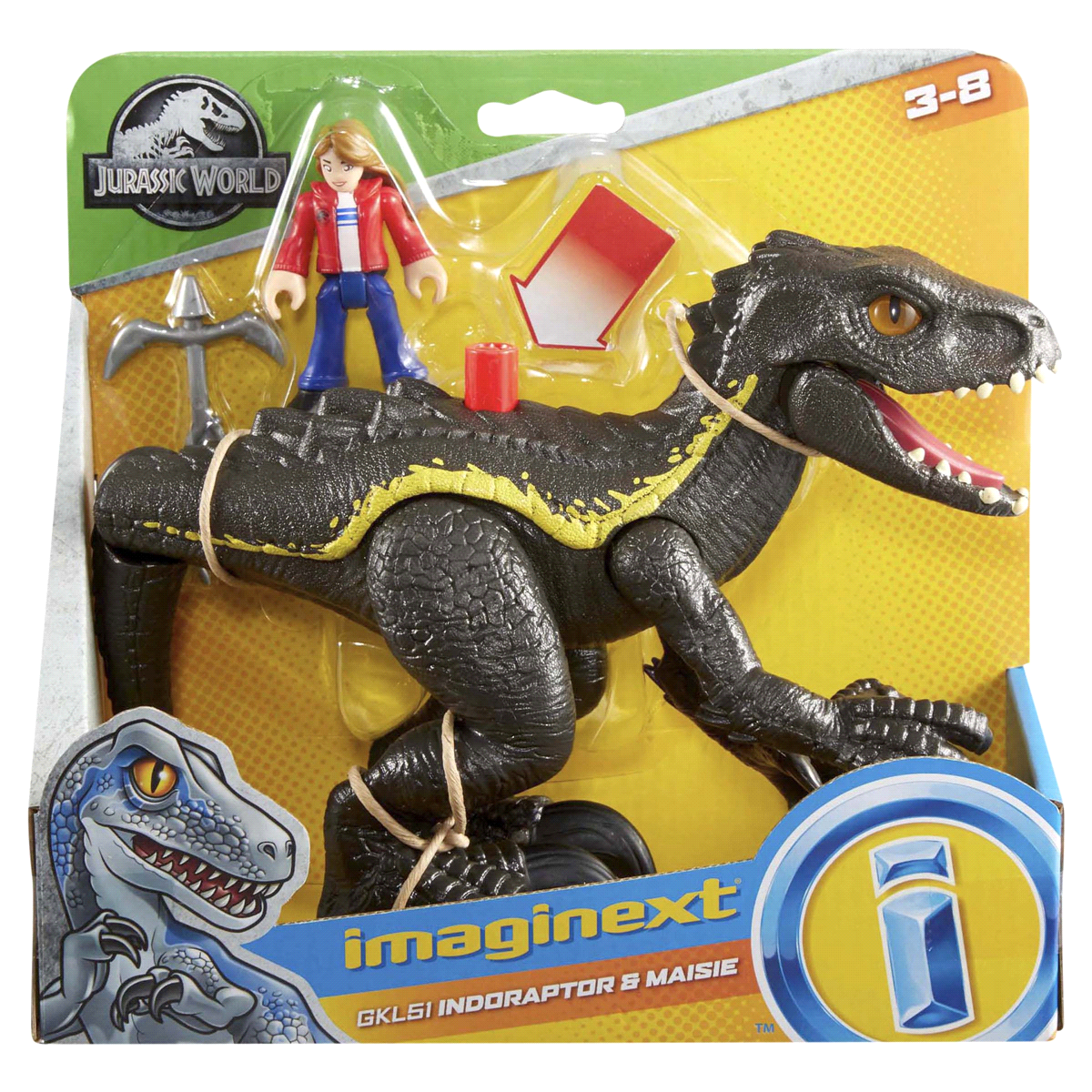 slide 1 of 21, Imaginext Jurassic World Feature Dino Assorted, 1 ct