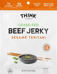 Think Jerky Sesame Teriyaki Beef Jerky - 2.2 oz