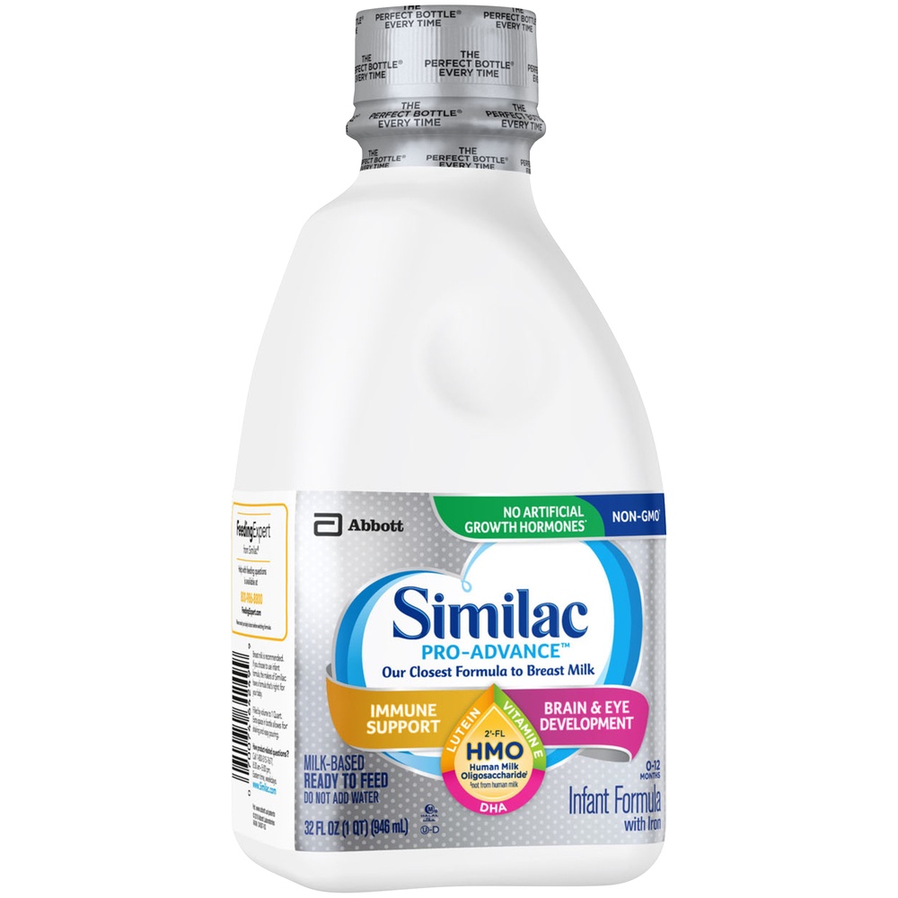 slide 2 of 7, Similac Pro Advance Infant Formula with Iron, 32 fl oz