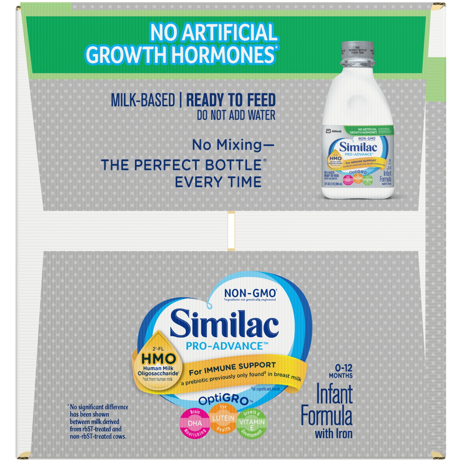 slide 5 of 7, Similac Pro Advance Infant Formula with Iron, 32 fl oz