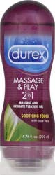 Durex Soothing Touch Massage And Play 2-in-1 Massage Gel And Personal Lubricant