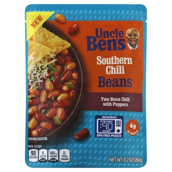 slide 1 of 1, Ben's Original Two Bean Chili Southern Chili Beans, 9.2 oz