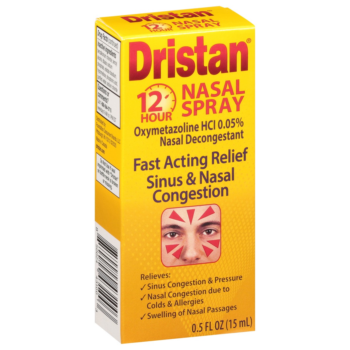 slide 2 of 9, Dristan Nasal Spray, 0.5 fl oz
