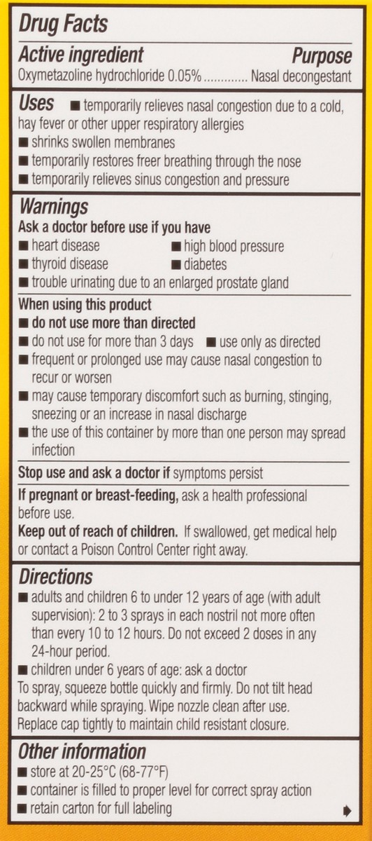 slide 5 of 9, Dristan Nasal Spray, 0.5 fl oz
