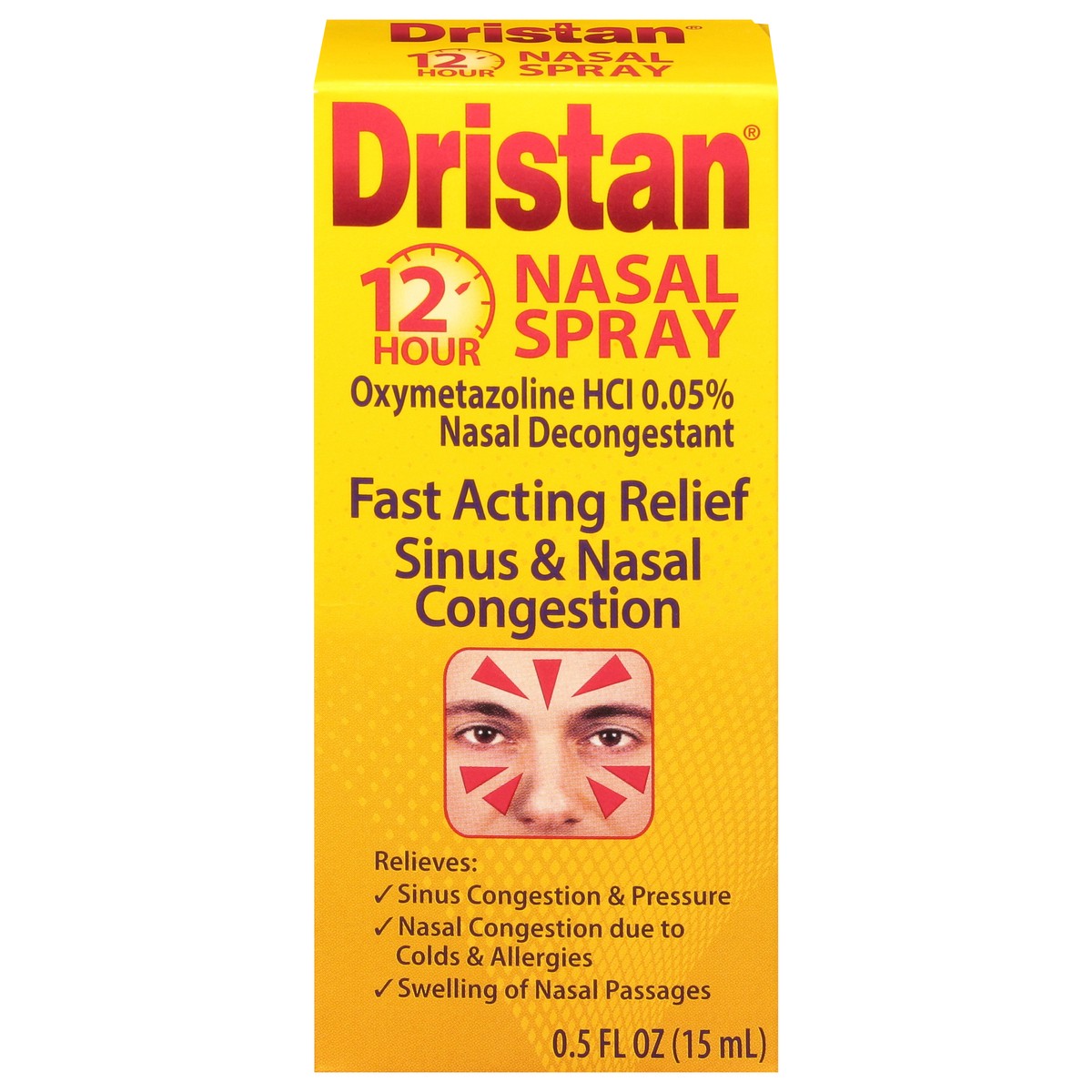 slide 1 of 9, Dristan Nasal Spray, 0.5 fl oz