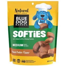 Blue Dog Bakery Softies Peanut Butter Flavor Treats for Dogs Medium 16.2 oz