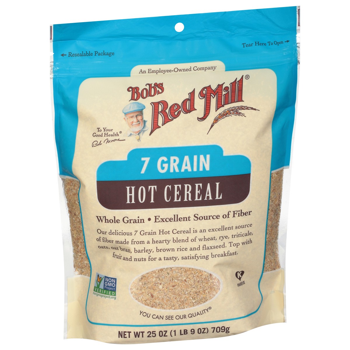 slide 5 of 9, Bob's Red Mill Bobs Red Mill Cereal Hot 7 Grain Contains Flaxseed - 25 Oz, 25 oz