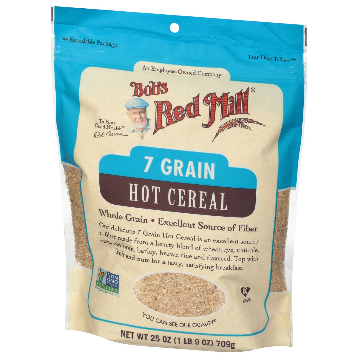 slide 6 of 9, Bob's Red Mill Bobs Red Mill Cereal Hot 7 Grain Contains Flaxseed - 25 Oz, 25 oz