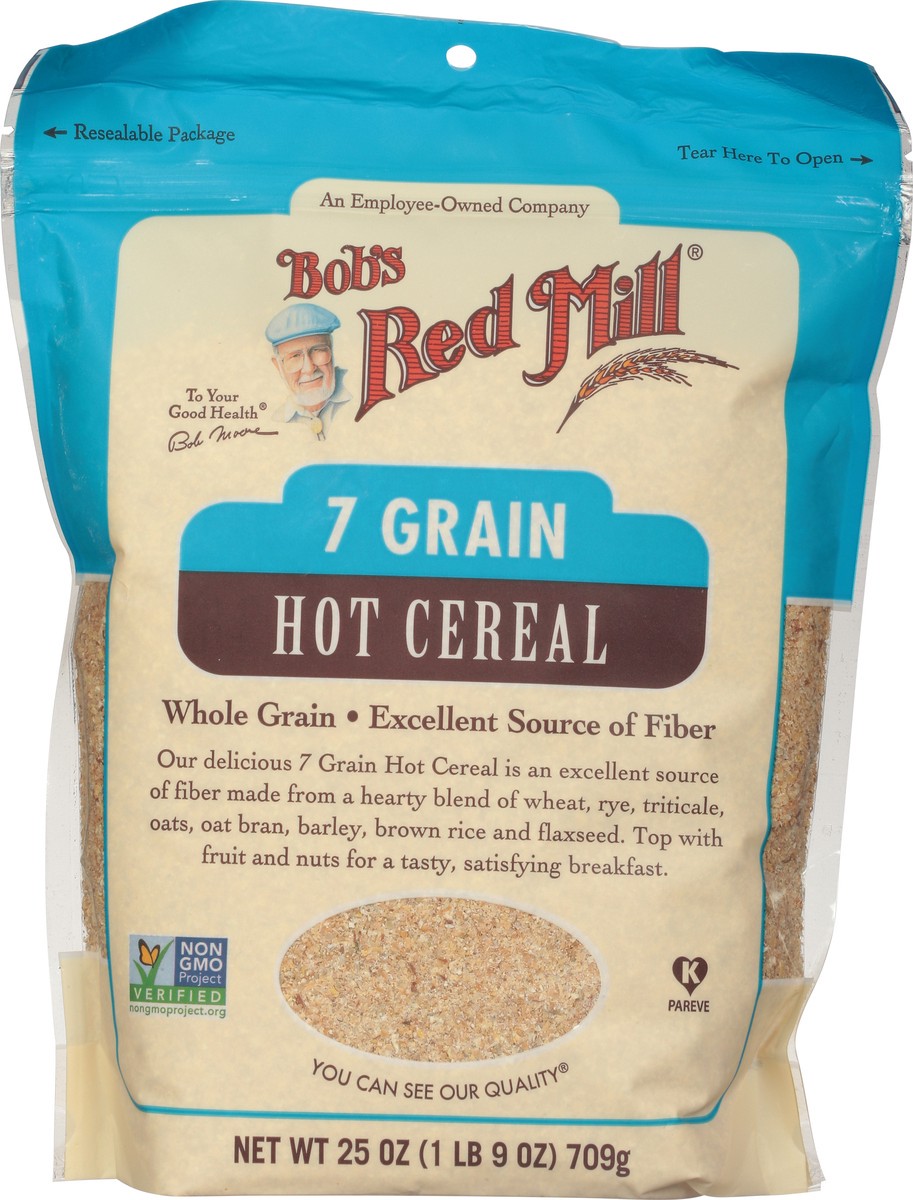 slide 9 of 9, Bob's Red Mill Bobs Red Mill Cereal Hot 7 Grain Contains Flaxseed - 25 Oz, 25 oz