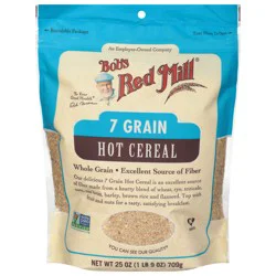 Bob's Red Mill Bobs Red Mill Cereal Hot 7 Grain Contains Flaxseed - 25 Oz