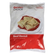 slide 1 of 1, Gordon Choice Ravioli Beef Squares, 72 ct