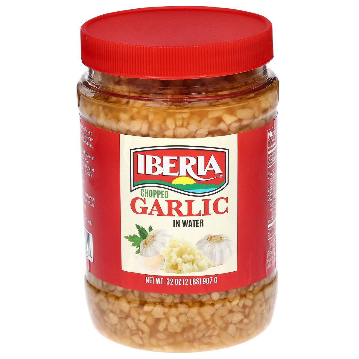 slide 2 of 13, Iberia Chopped Garlic In Water, 32 oz