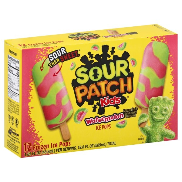 slide 1 of 1, PhillySwirl Sour Patch Kids Watermelon, 12 ct