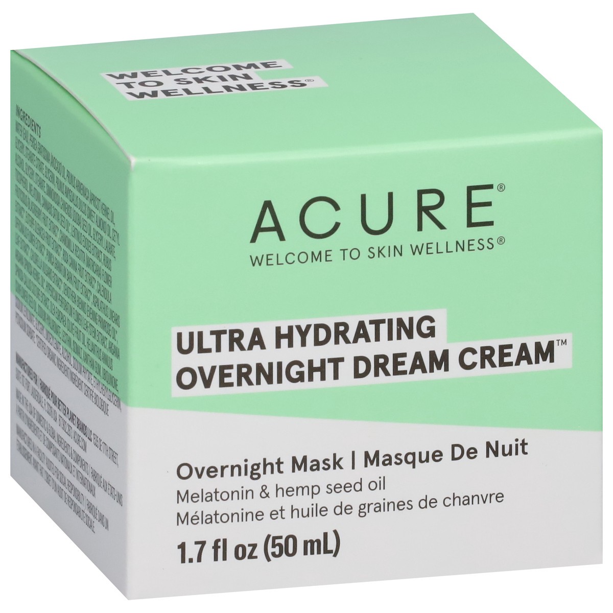 slide 2 of 9, Acure Ultra Hydrating Overnight Dream Cream, 1.7 fl oz