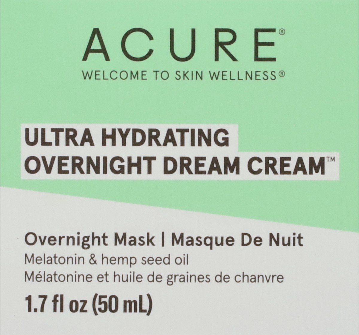 slide 6 of 9, Acure Ultra Hydrating Overnight Dream Cream, 1.7 fl oz