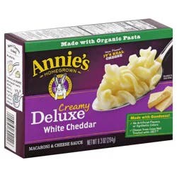 Annie's White Cheddar Mac And Cheese Delx Hg