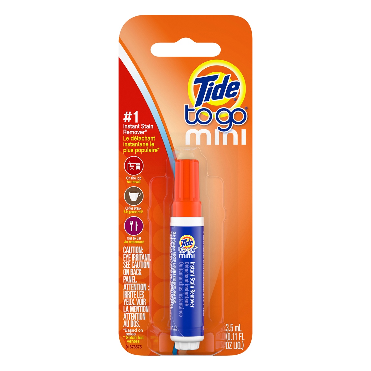 slide 1 of 2, Tide Mini Instant Stain Remover 3.5 ml, 3.5 ml