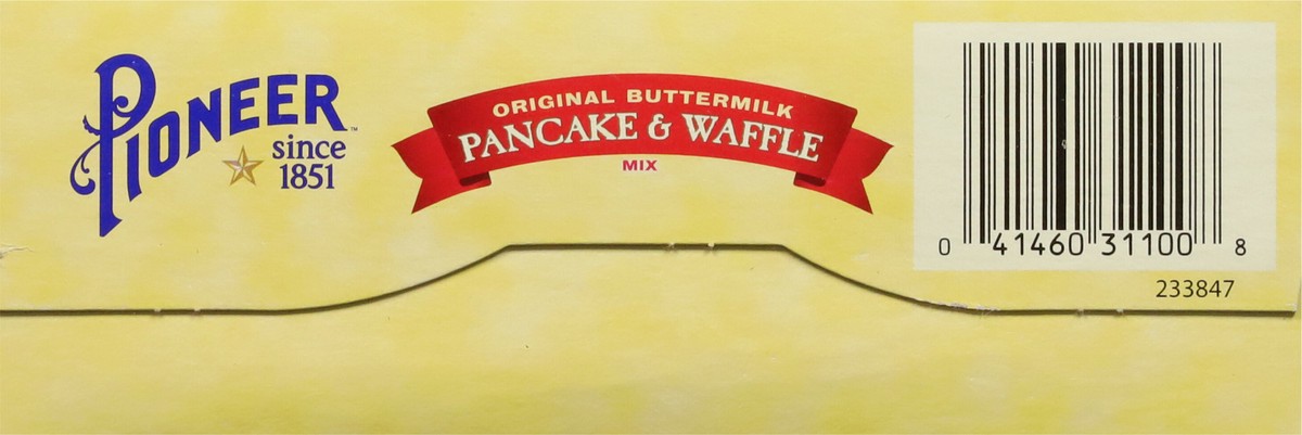 slide 5 of 11, Pioneer Original Buttermilk Pancake & Waffle Mix 32 oz, 32 oz