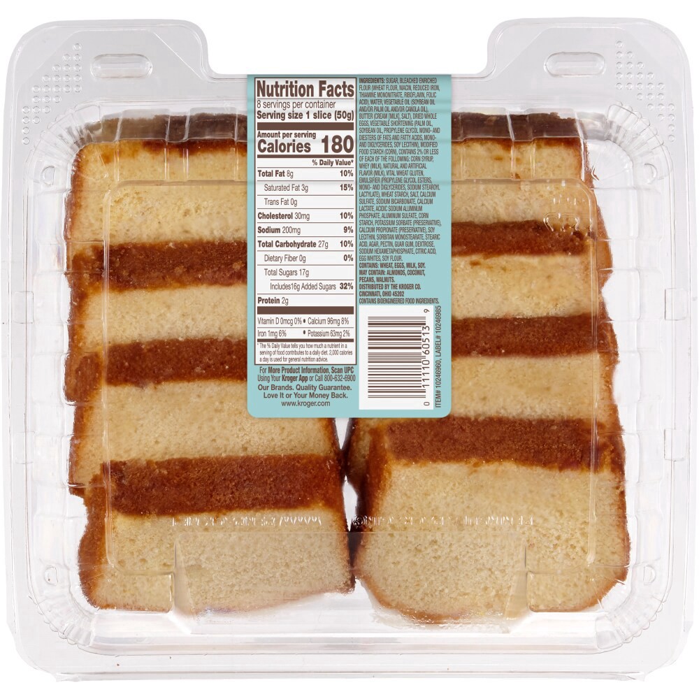 slide 2 of 2, Bakery Fresh Goodness Vanilla Iced Sliced Vanilla Loaf Cake, 14 oz