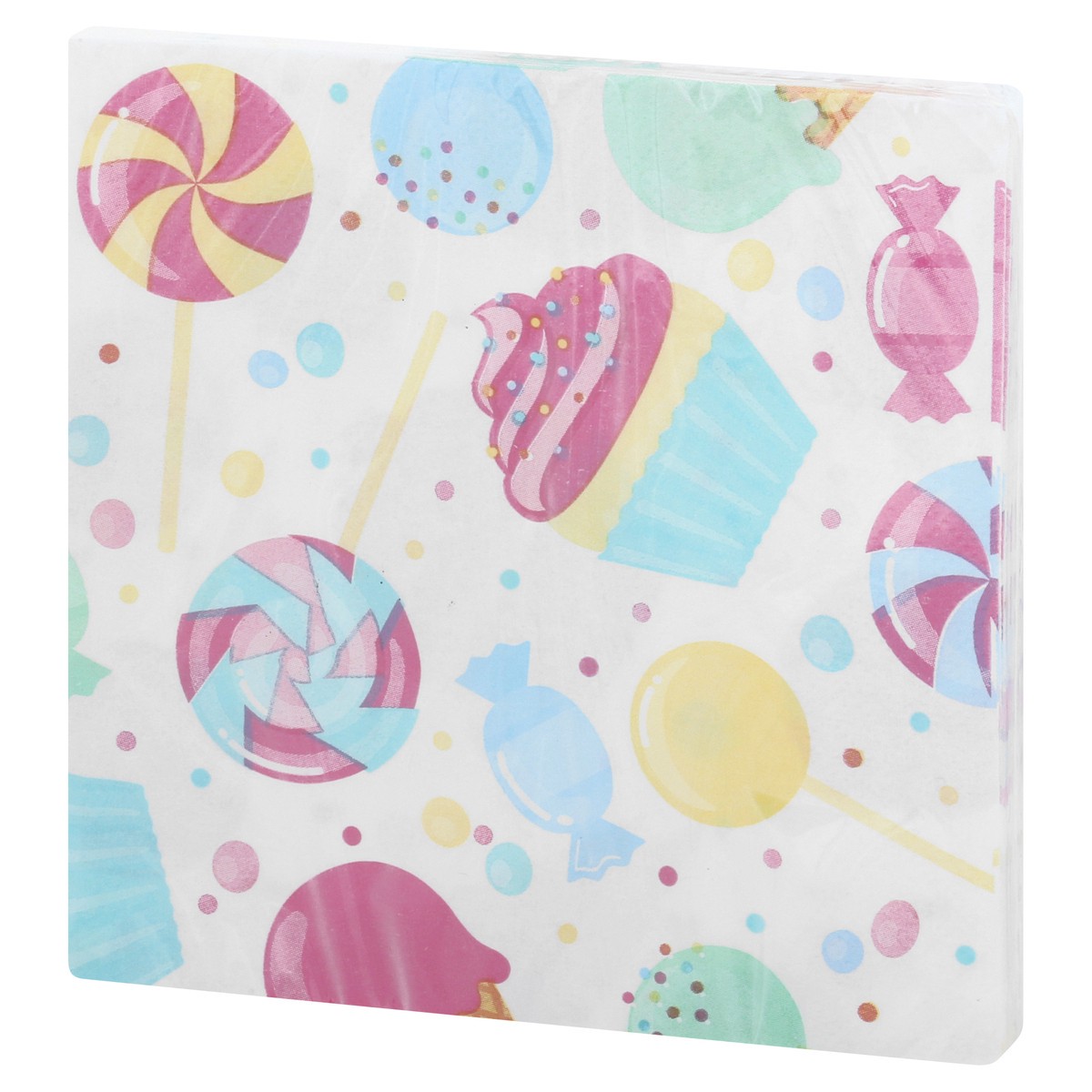 slide 4 of 10, Creative Converting Celebrations 2 Ply Candy Bouquet Napkins 16 ea, 16 ct