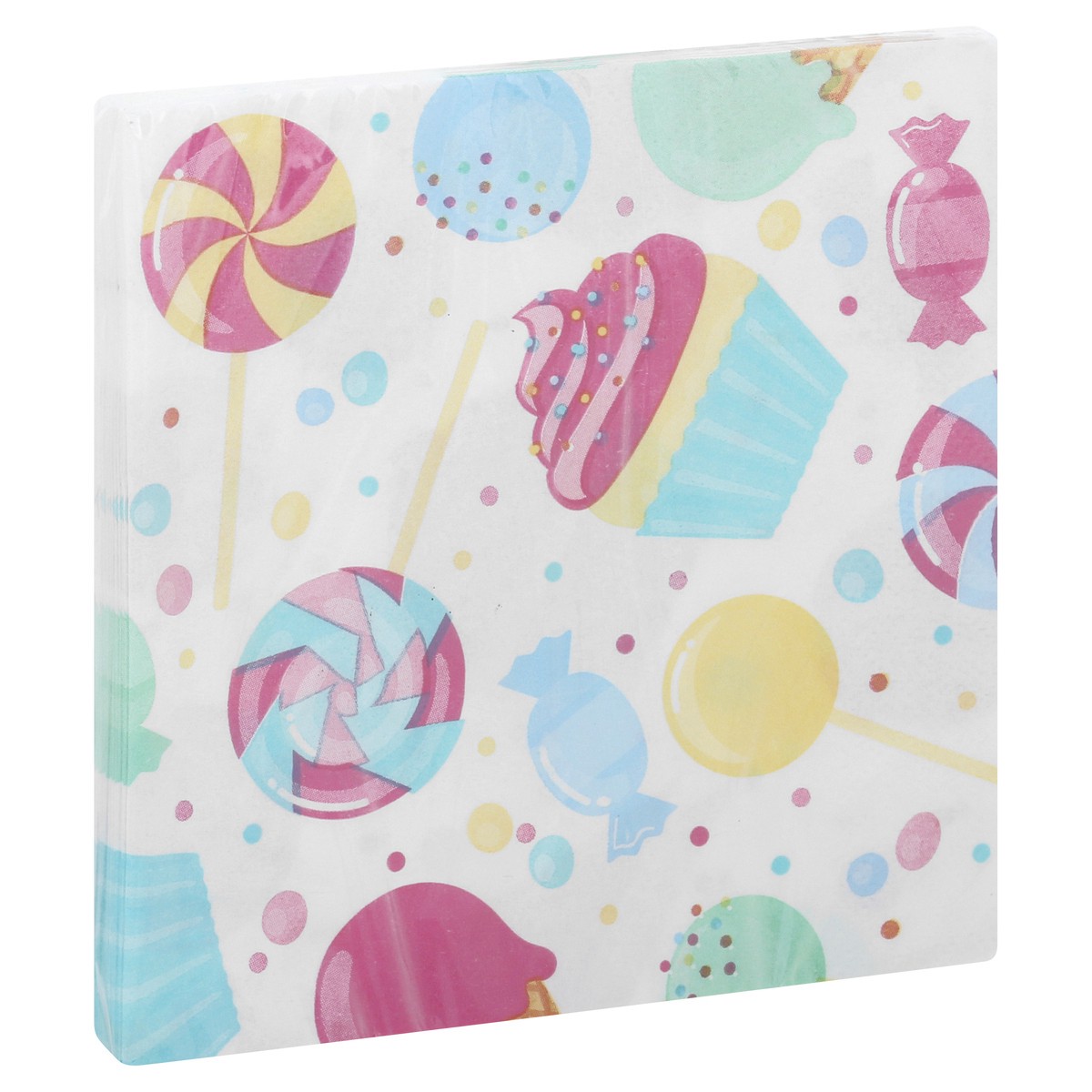 slide 6 of 10, Creative Converting Celebrations 2 Ply Candy Bouquet Napkins 16 ea, 16 ct