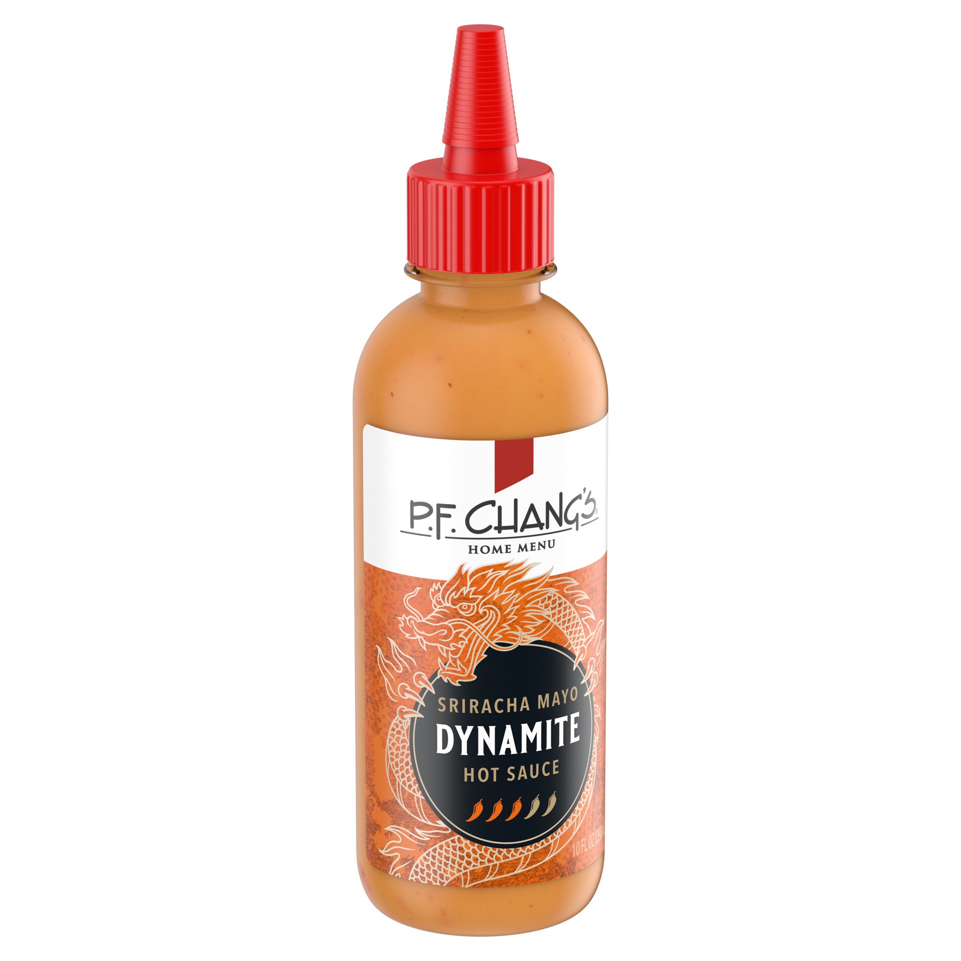 slide 3 of 5, P.F. Chang's Home Menu Sriracha Mayo Dynamite Hot Sauce, 10 fl oz., 10 fl oz