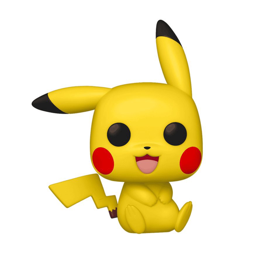 slide 1 of 1, Funko Pop! Pokémon Pikachu Sitting Vinyl Figure, 1 ct