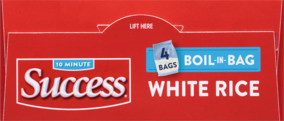 slide 8 of 9, Success White Rice, Boil-in-Bag, 14 oz