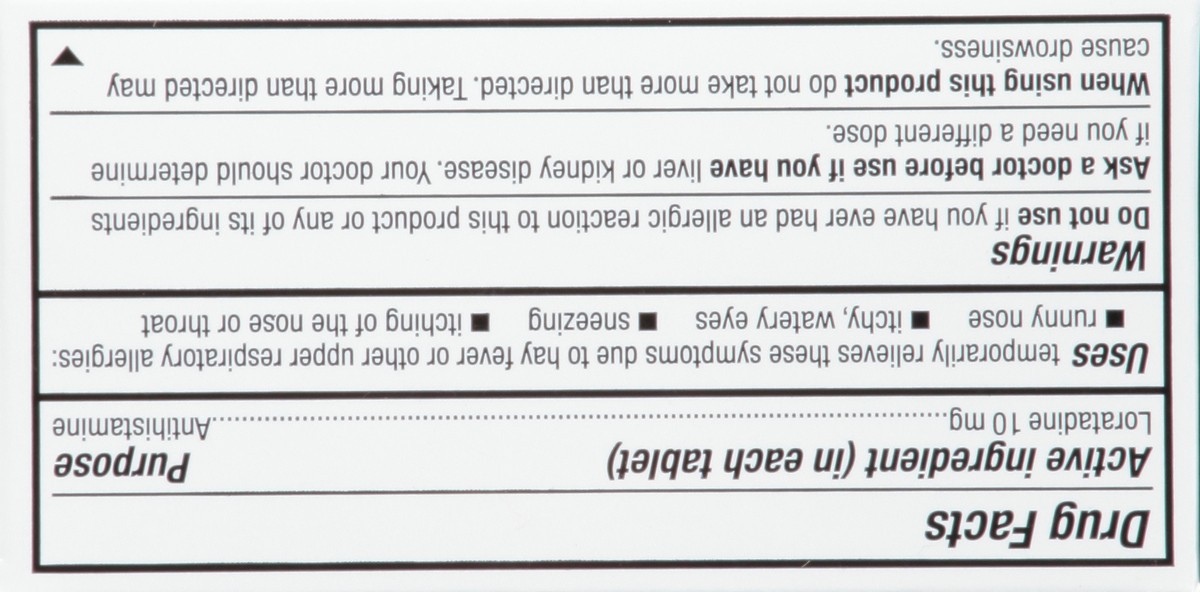 slide 2 of 9, TopCare Health 10 mg Original Prescription Relied Non-Drowsy Allergy Relief 40 Tablets, 40 ct