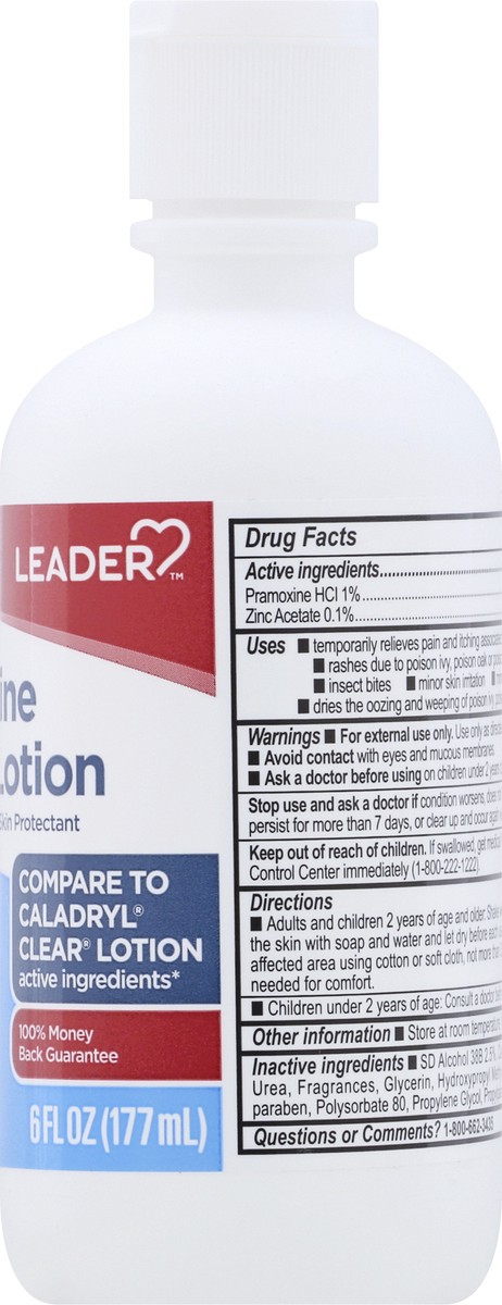 slide 6 of 9, Leader Calamine Clear Lotion 6 oz, 6 oz