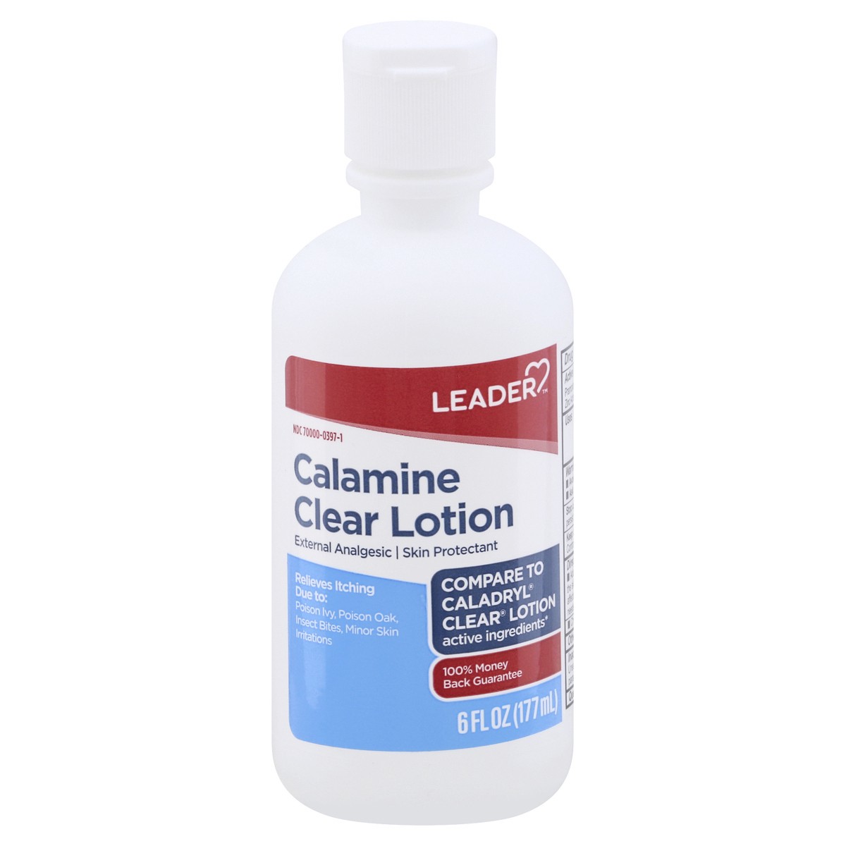 slide 4 of 9, Leader Calamine Clear Lotion 6 oz, 6 oz