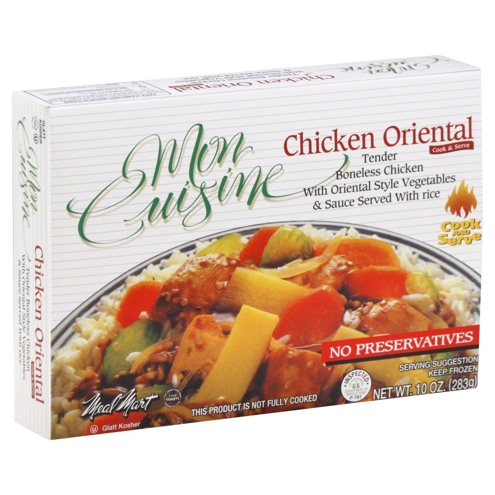 slide 1 of 1, Mon Cuisine Chicken Oriental, 10 oz