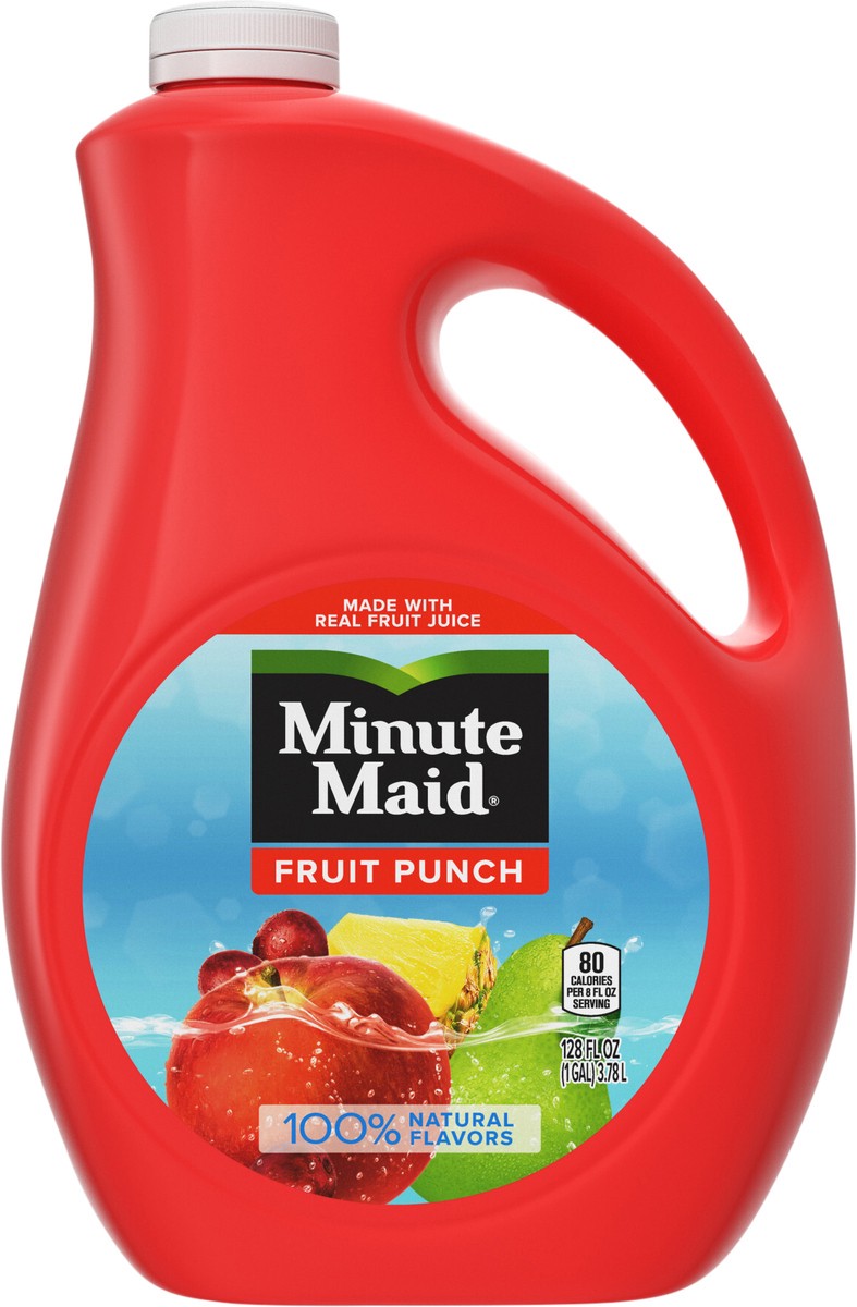 slide 7 of 11, Minute Maid Fruit Punch Jug- 128 fl oz, 128 fl oz