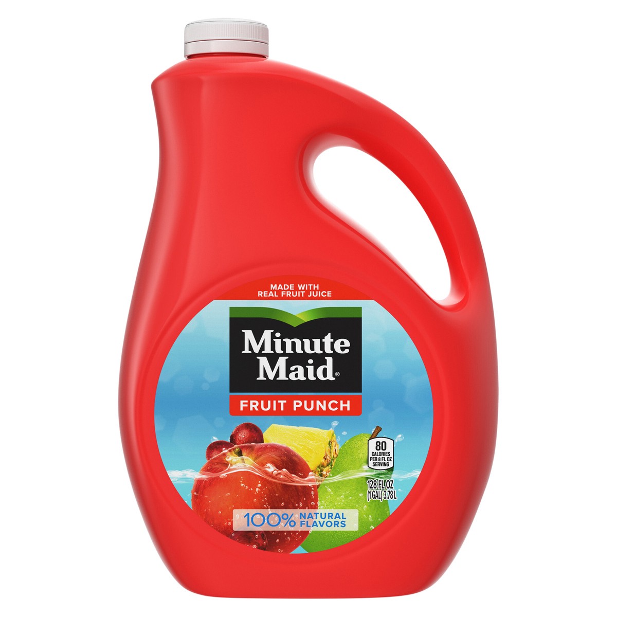 slide 4 of 11, Minute Maid Fruit Punch Jug- 128 fl oz, 128 fl oz