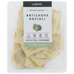 La Pasta Plant Based Artichoke Ravioli 9 oz