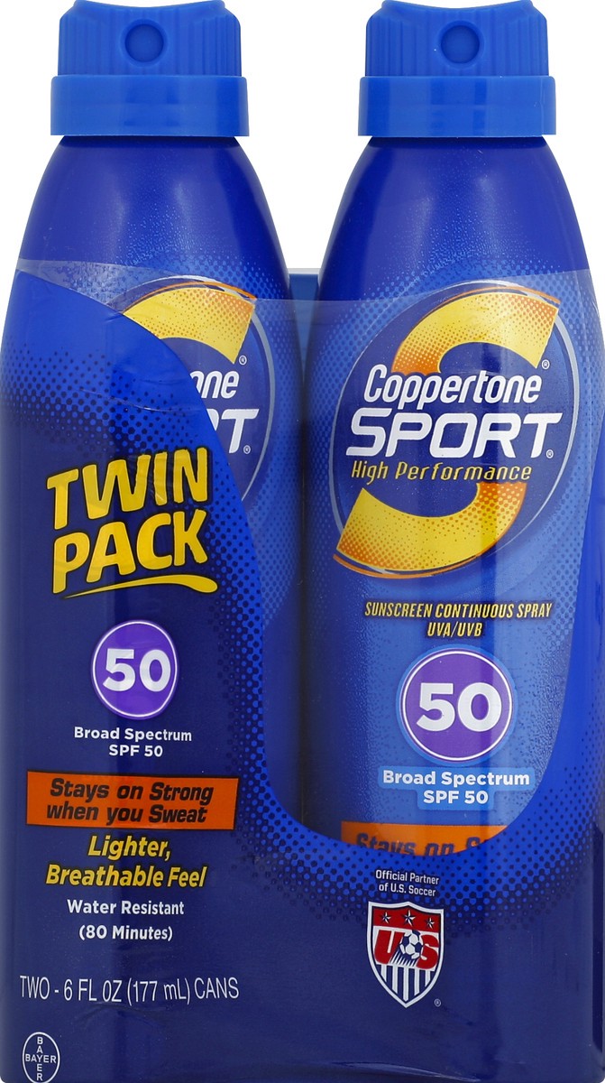 slide 2 of 2, Coppertone Sunscreen 2 ea, 2 ct