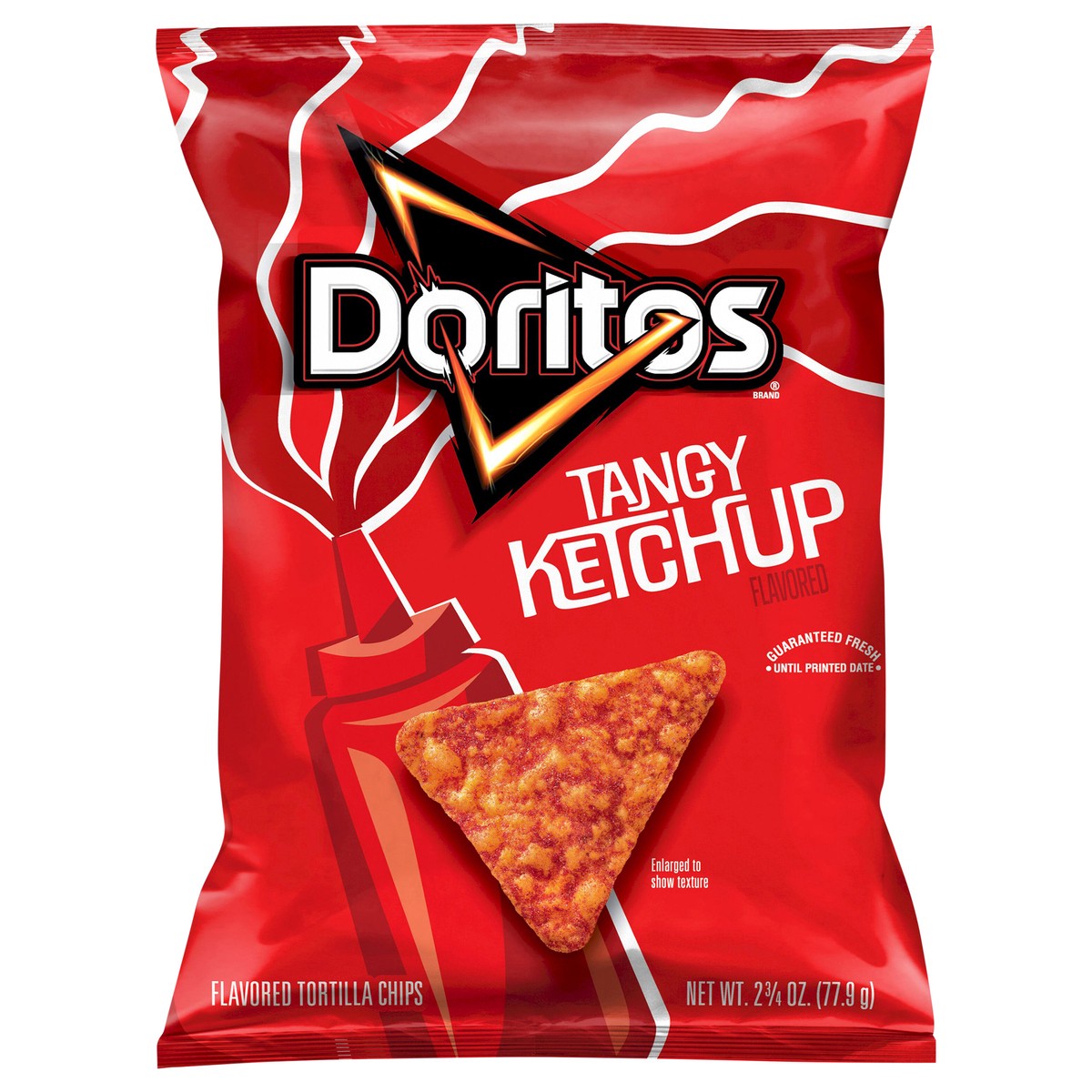 slide 1 of 4, Doritos Tortilla Chips, Tangy Ketchup, 2.75 oz