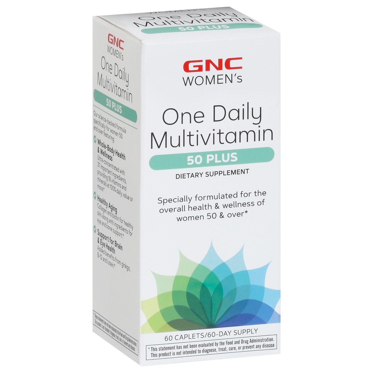 slide 5 of 9, GNC Women's One Daily 50+ Vitamin, 60 ct
