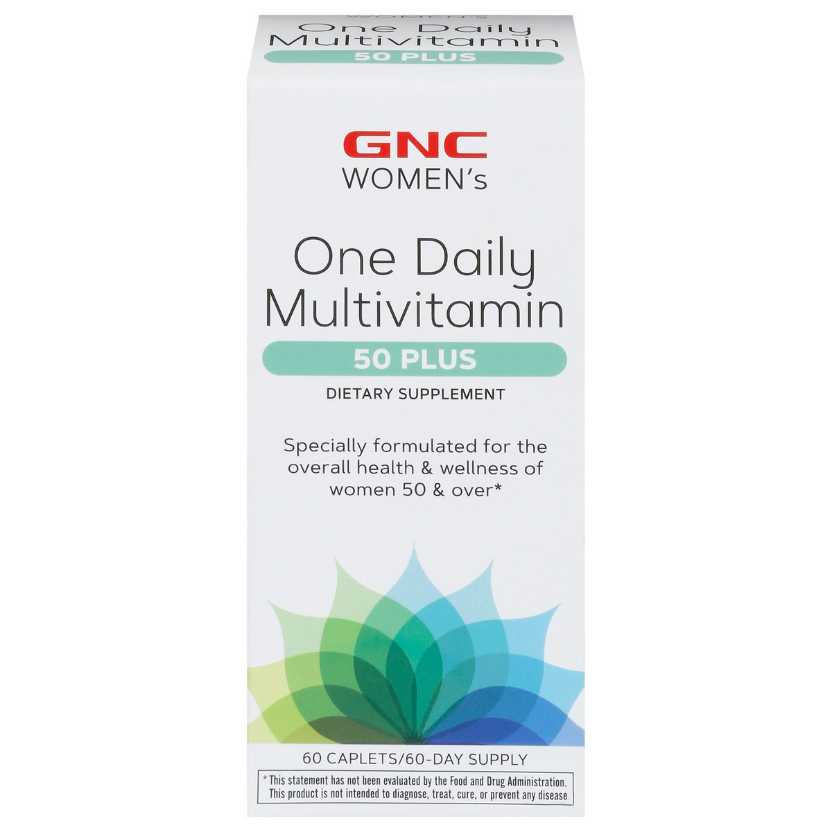 slide 1 of 9, GNC Women's One Daily 50+ Vitamin, 60 ct