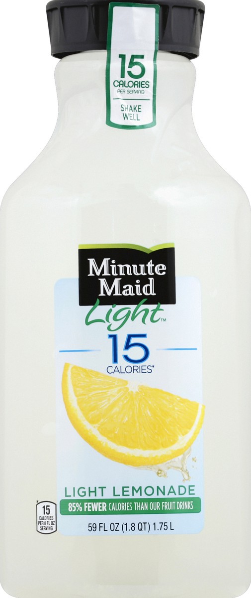 slide 4 of 4, Minute Maid Light Lemonade, 59 oz