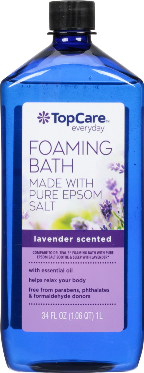 slide 5 of 15, TopCare Foaming Bath, 34 fl oz
