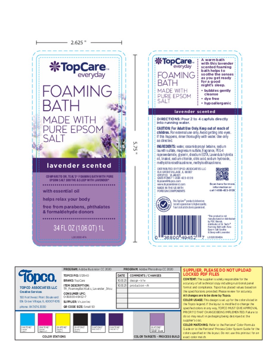 slide 8 of 15, TopCare Foaming Bath, 34 fl oz