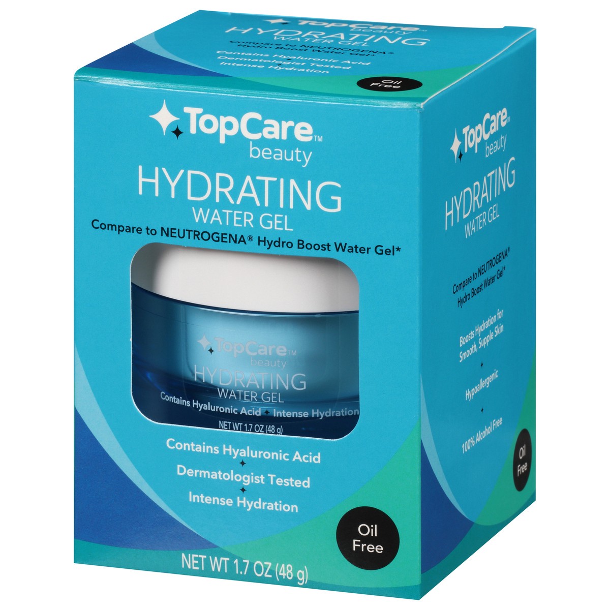 slide 4 of 14, Topcare Facial Moisturizing Water Gel, 1.7 oz