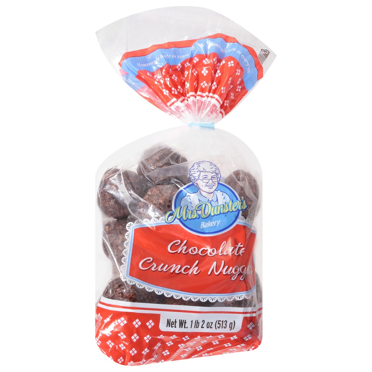 slide 2 of 14, Mrs. Dunster's Chocolate Crunch Nuggets 18 oz, 18 oz